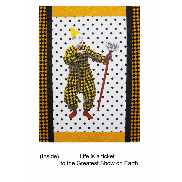 Circus card - Funny George